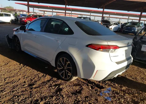 2020 Toyota Corolla Se из США, поврежденный, VIN 5YFS4RCE0LP050318